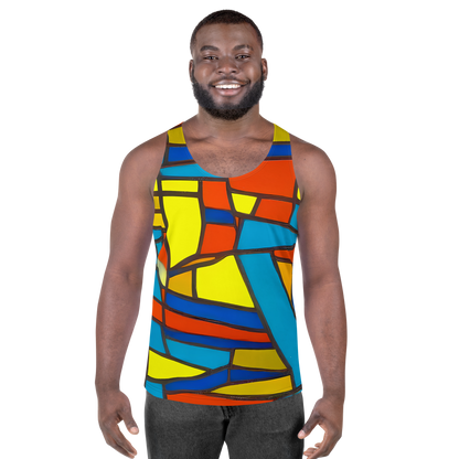 Men's Tank Top - Mondrian Mesh