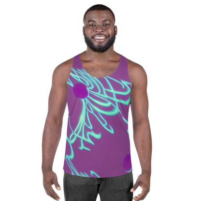 Men's Tank Top - Neon Drift