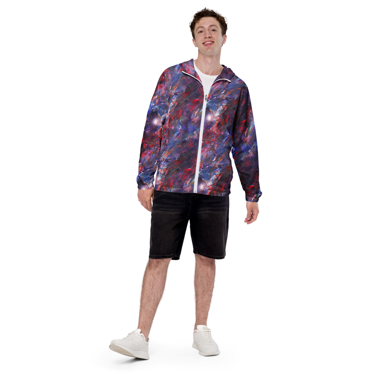 Men's Windbreaker - Nihei Nightscape