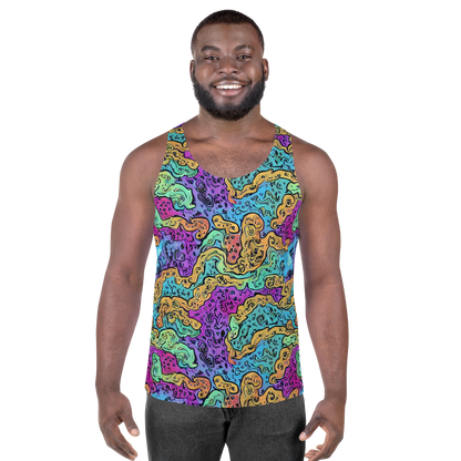 Men's Tank Top - Intergalactic Graffiti