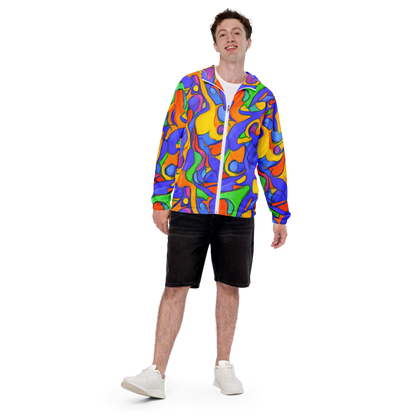 Men's Windbreaker - Joffe Swirl