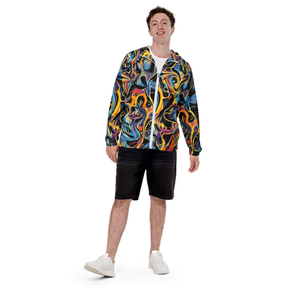 Men's Windbreaker - Newtonian Rhapsody