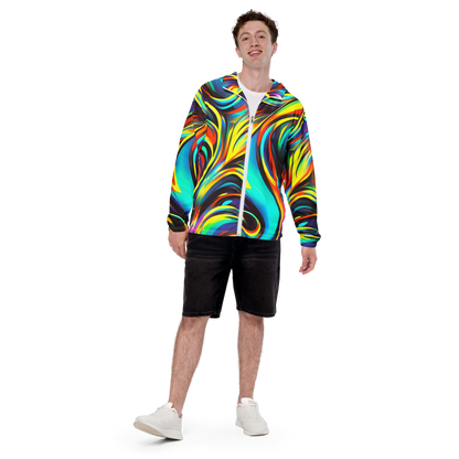 Men's Windbreaker - Cyber Surge