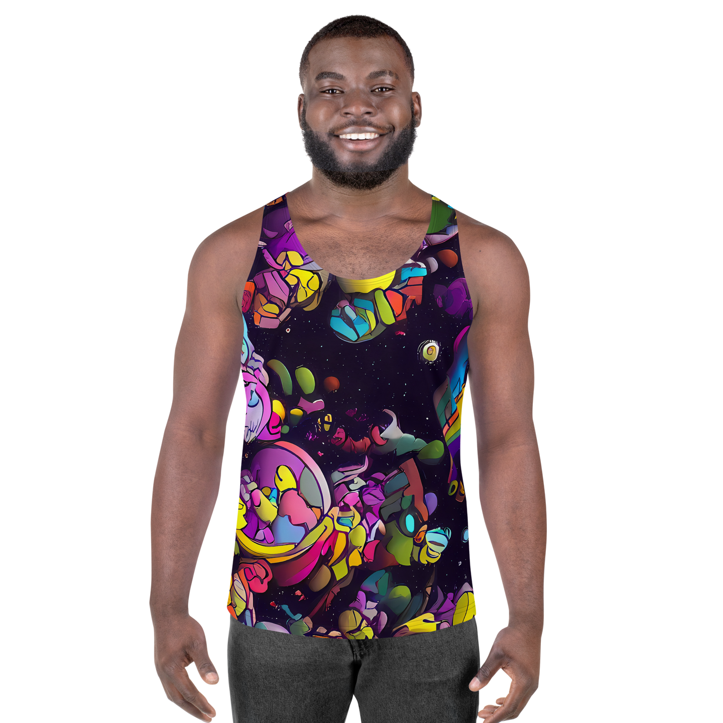 Men's Tank Top - Galactic Playground