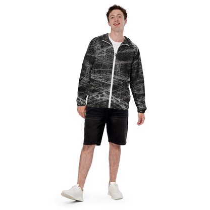 Men's Windbreaker - Monochrome Mesh