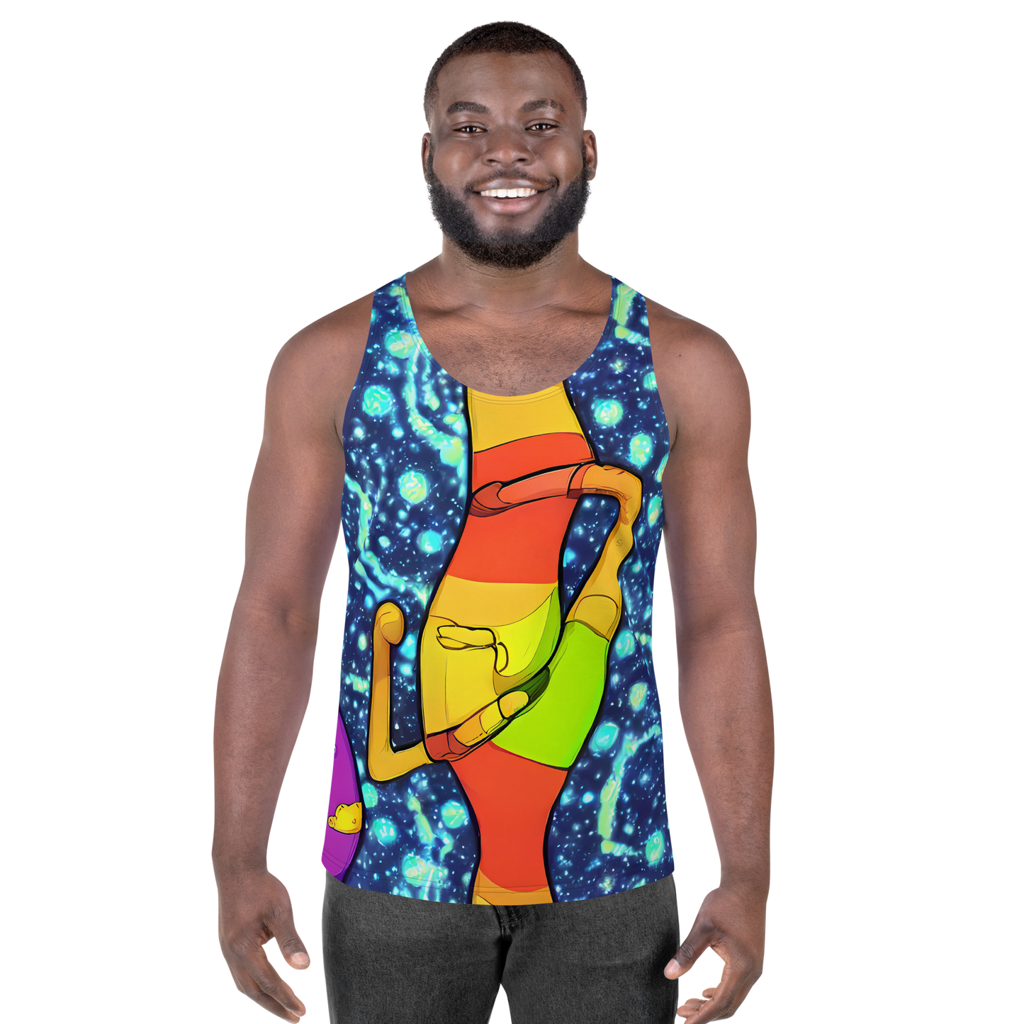 Men's Tank Top - Cosmic Siblings