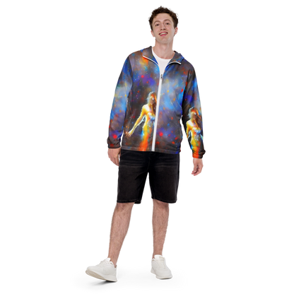 Men's Windbreaker - Impressionist Drift