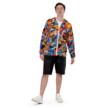 Men's Windbreaker - Abstract Mingle