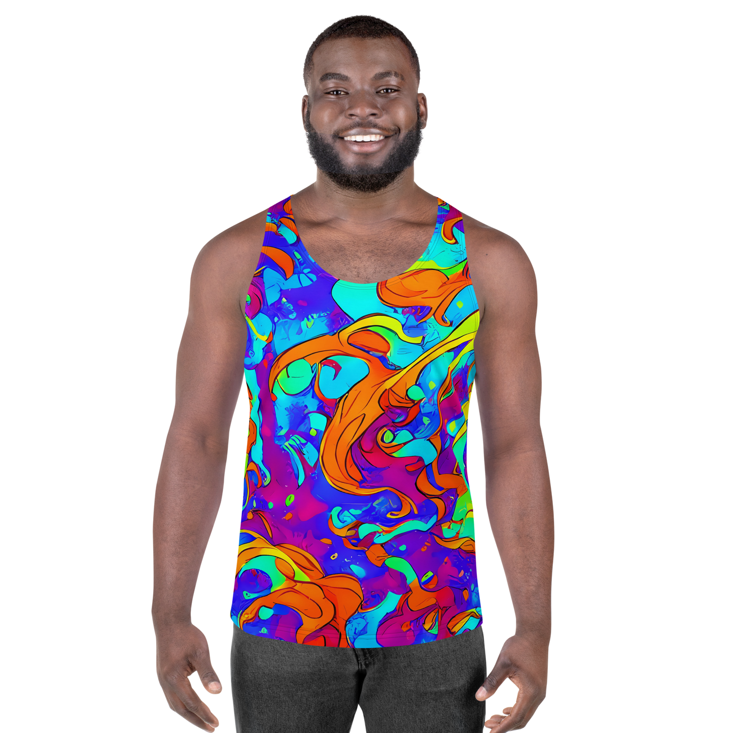 Men's Tank Top - Roset Rapture