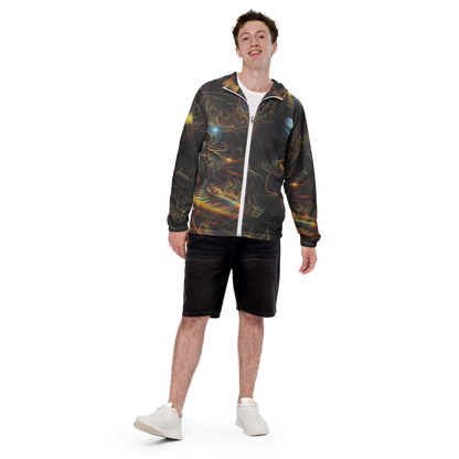 Men's Windbreaker - Galactic Swirl