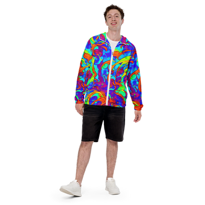 Men's Windbreaker - Roset Rapture