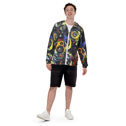 Men's Windbreaker - Corinthian Swirl