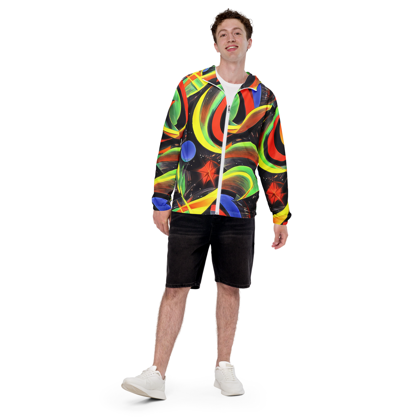 Men's Windbreaker - Tenggren Whirl