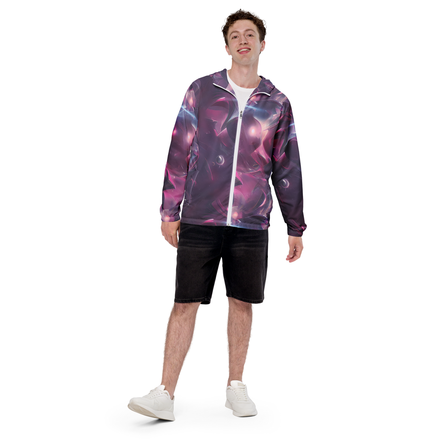 Men's Windbreaker - Vertex Visions