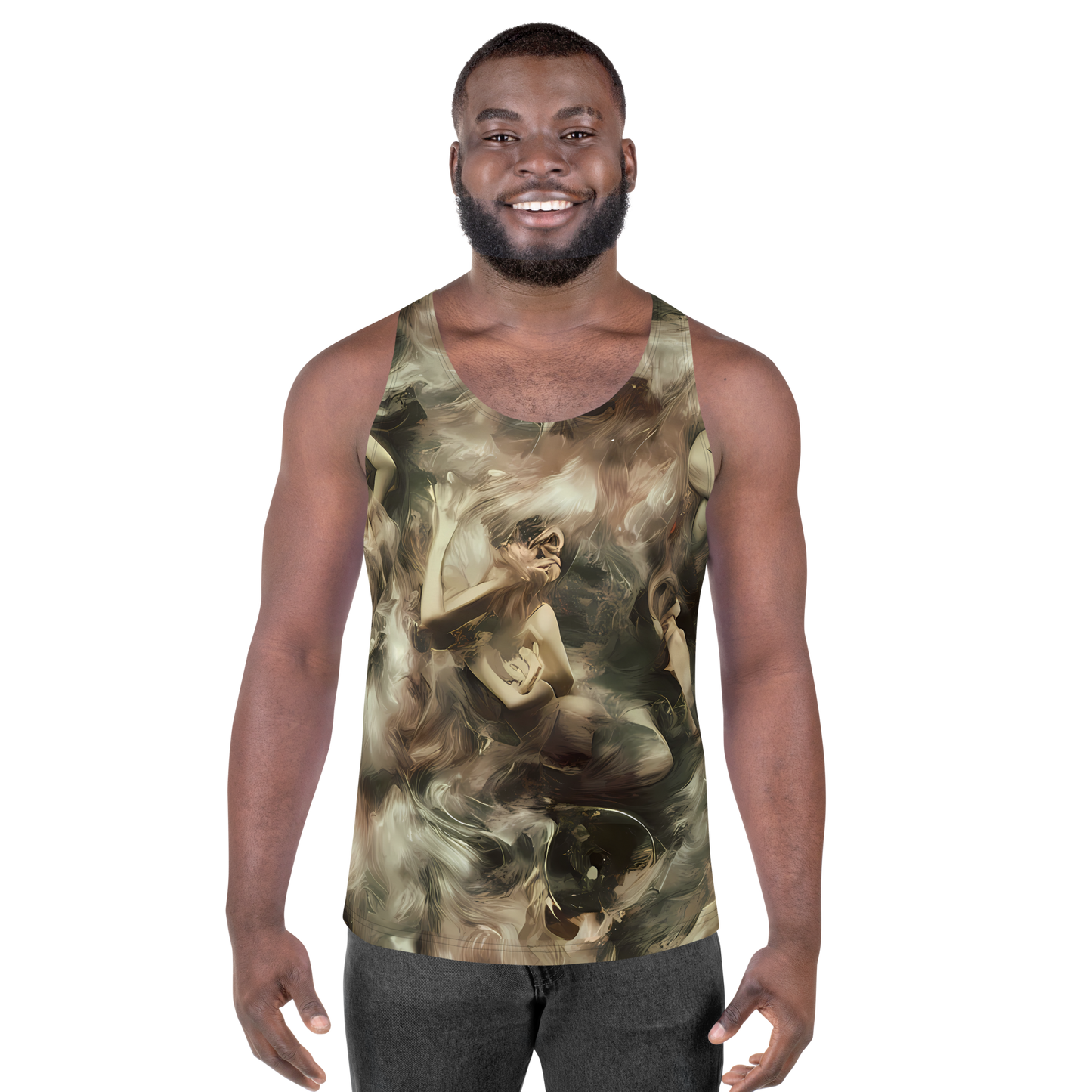 Men's Tank Top - Ceramic Swirl