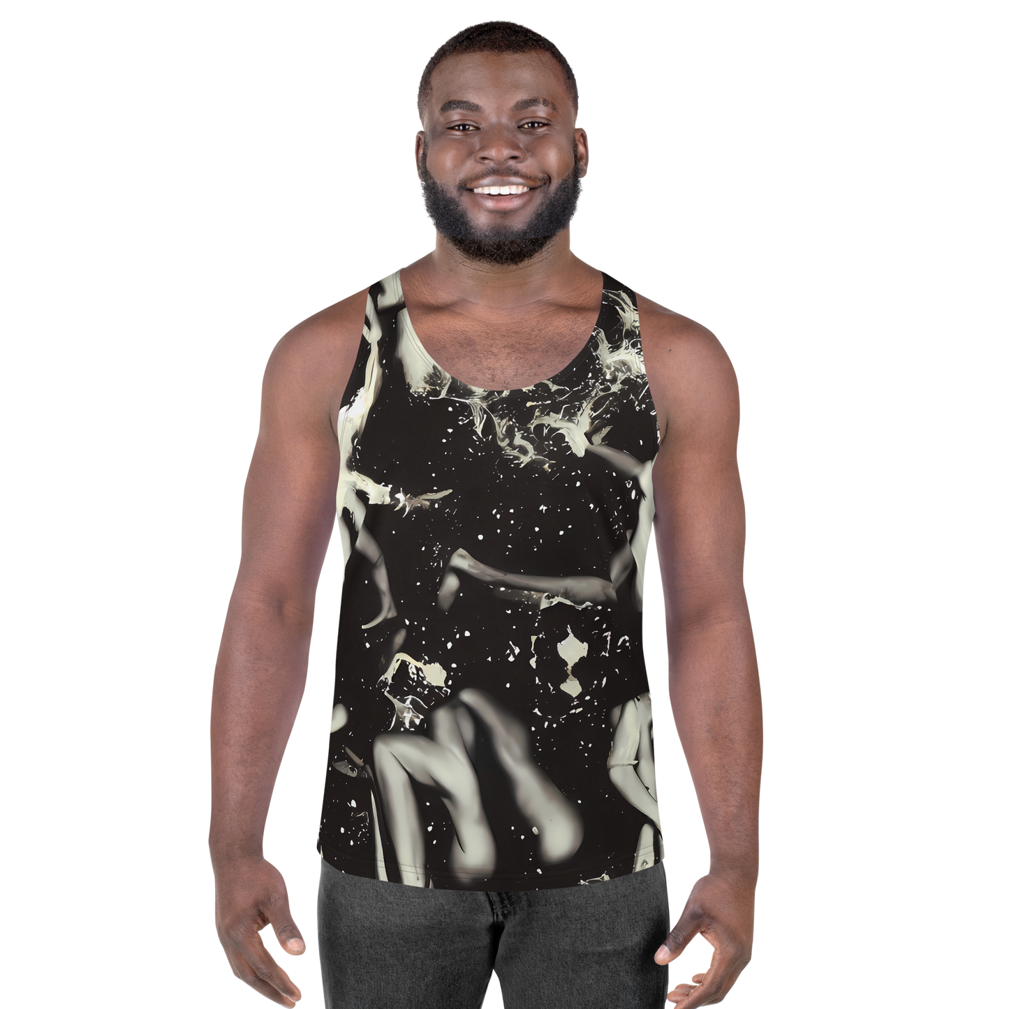 Men's Tank Top - Newton's Silhouette