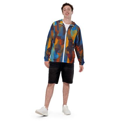 Men's Windbreaker - Cubist Dusk