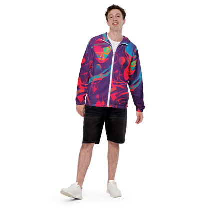 Men's Windbreaker - Spheric Rhapsody