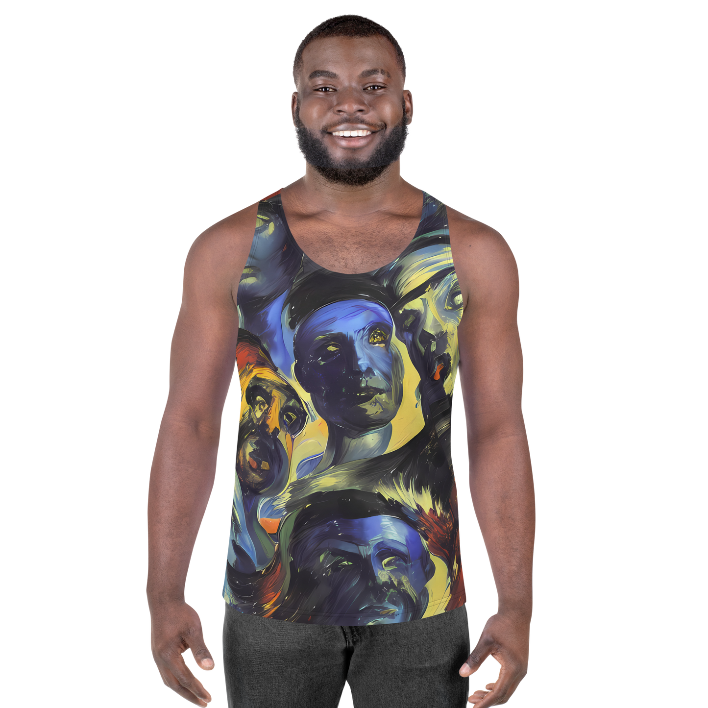 Men's Tank Top - Cosmic Visages