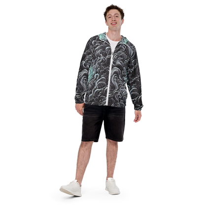 Men's Windbreaker - Savrasov Swirls