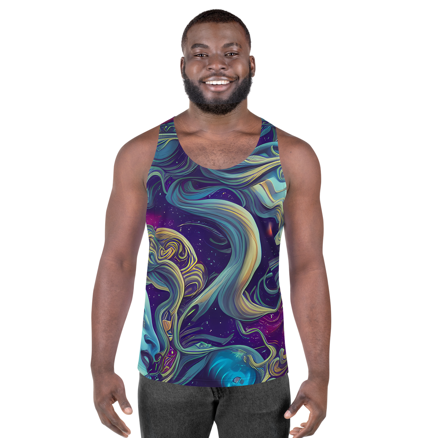 Men's Tank Top - Stellar Waves