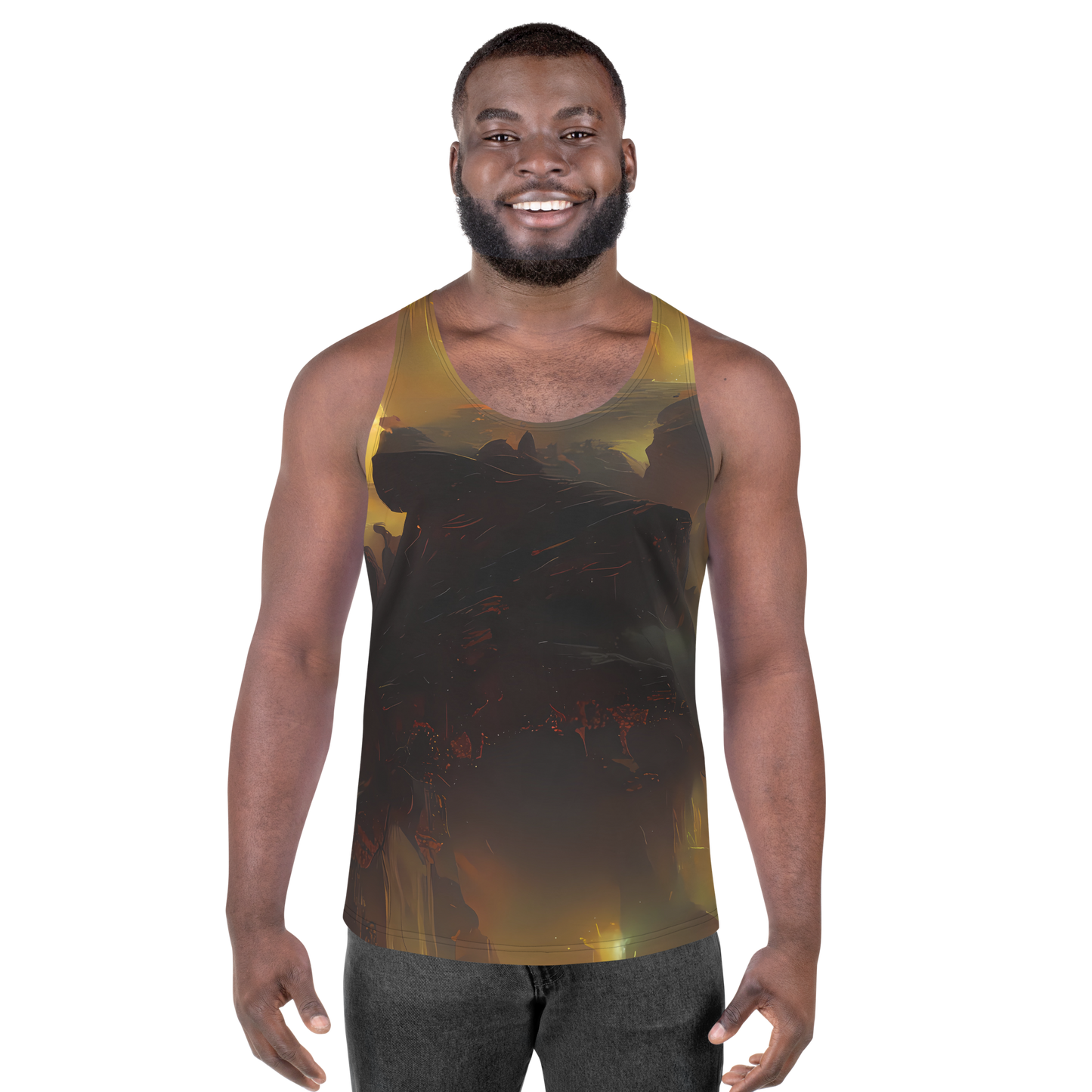 Men's Tank Top - Solar Torrent