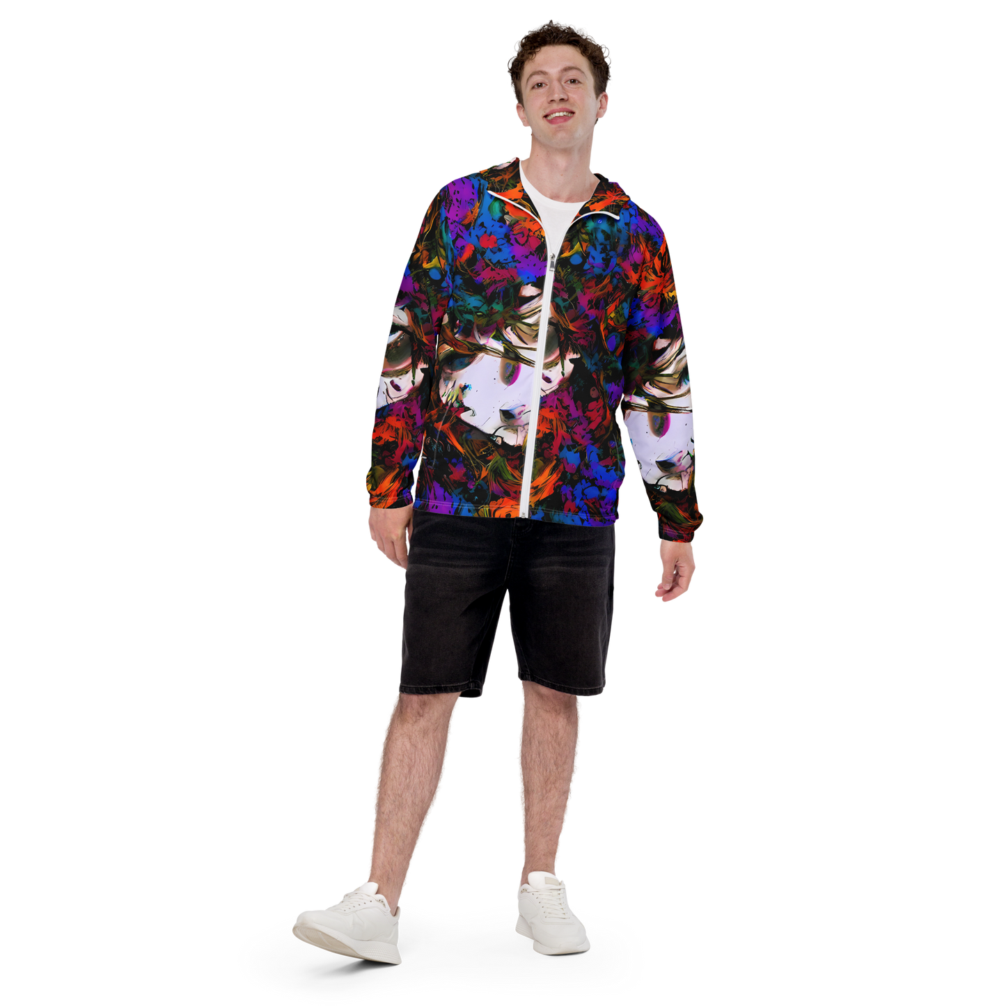 Men's Windbreaker - Sultry Smoke