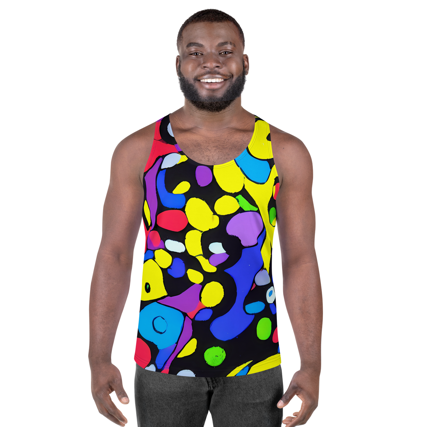 Men's Tank Top - Miró's Mosaic