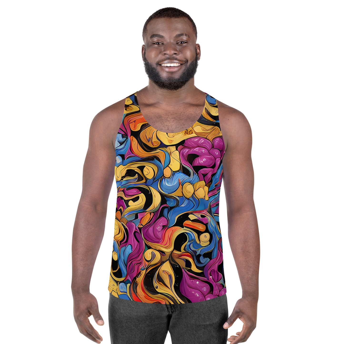 Men's Tank Top - Bosschaert Whorls