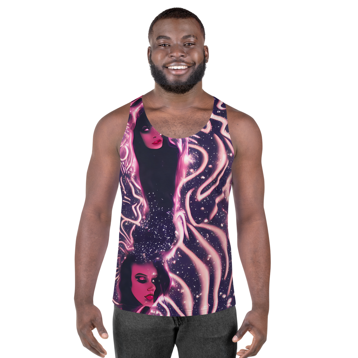 Men's Tank Top - Stardust Siren