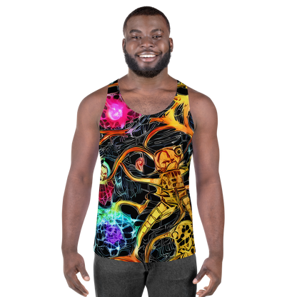 Men's Tank Top - Psychedelic Pulsar