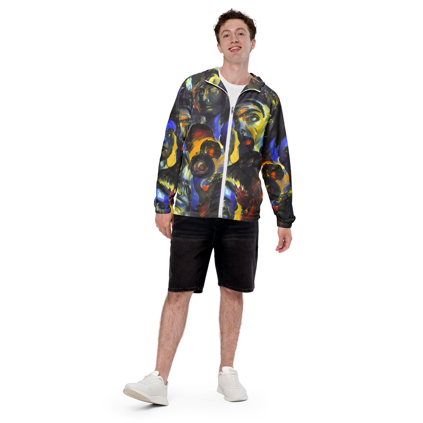 Men's Windbreaker - Corinthian Gaze