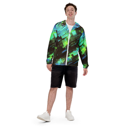 Men's Windbreaker - Cyber Shard