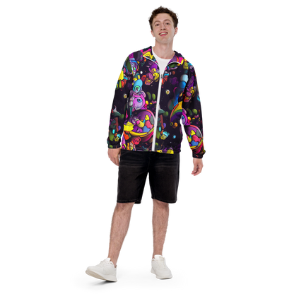 Men's Windbreaker - Galactic Playground