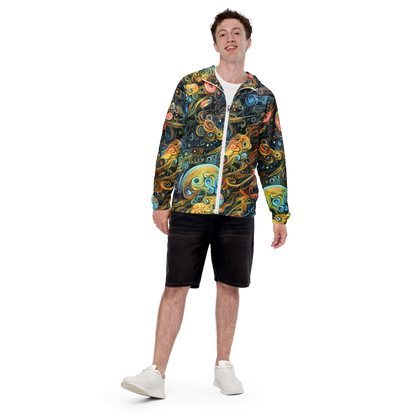 Men's Windbreaker - Wild Cosmos