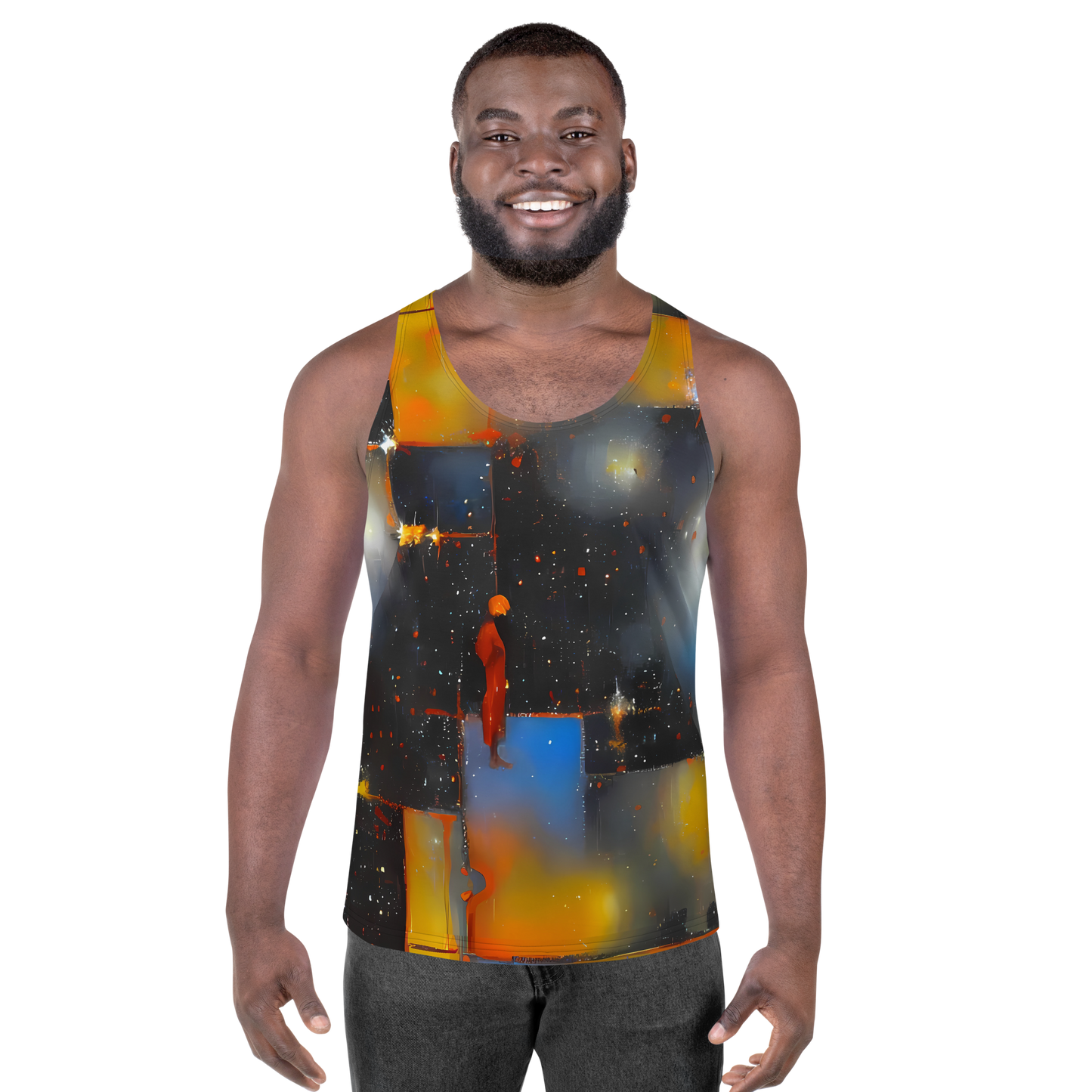 Men's Tank Top - Monet's Matrix