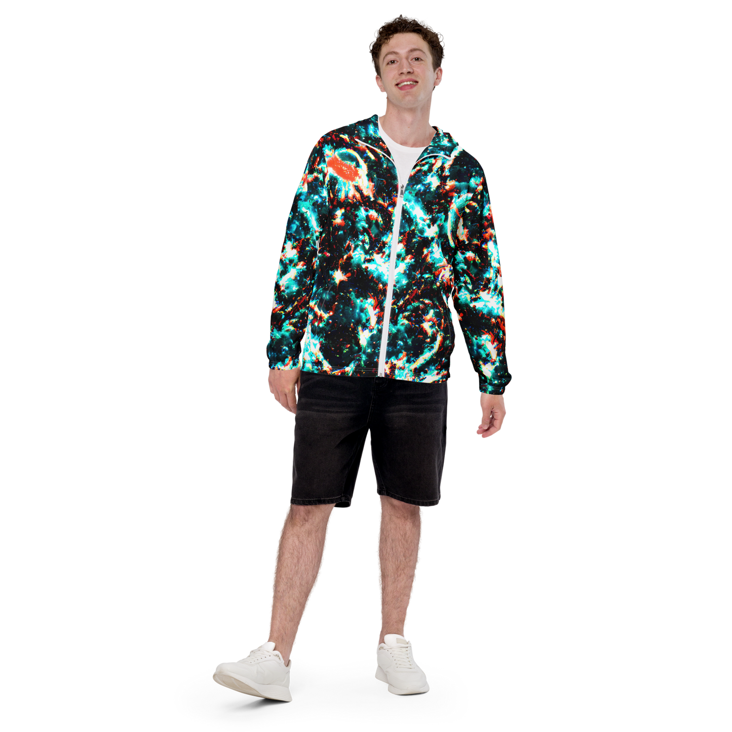 Men's Windbreaker - Whirlpool Dream