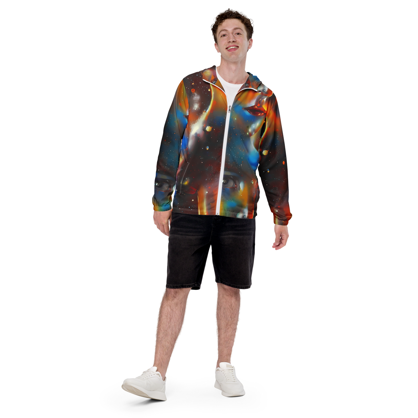 Men's Windbreaker - Celestial Vogue