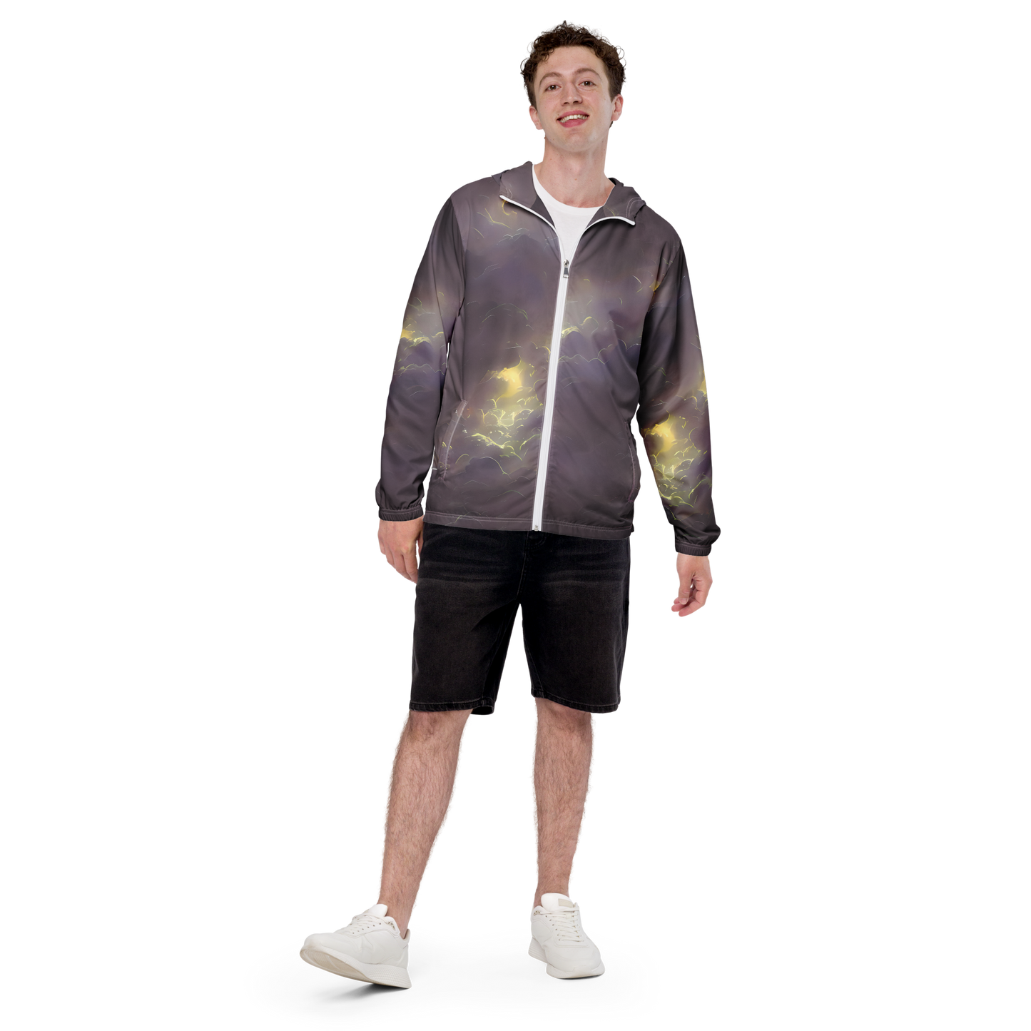 Men's Windbreaker - Stormy Muse