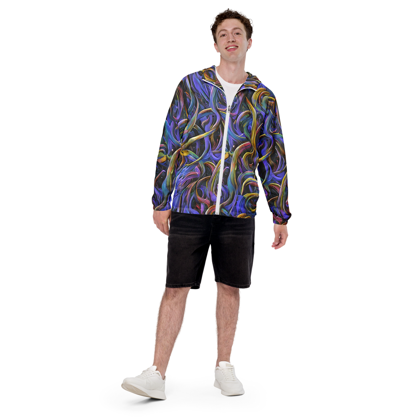 Men's Windbreaker - Tanning Twirl