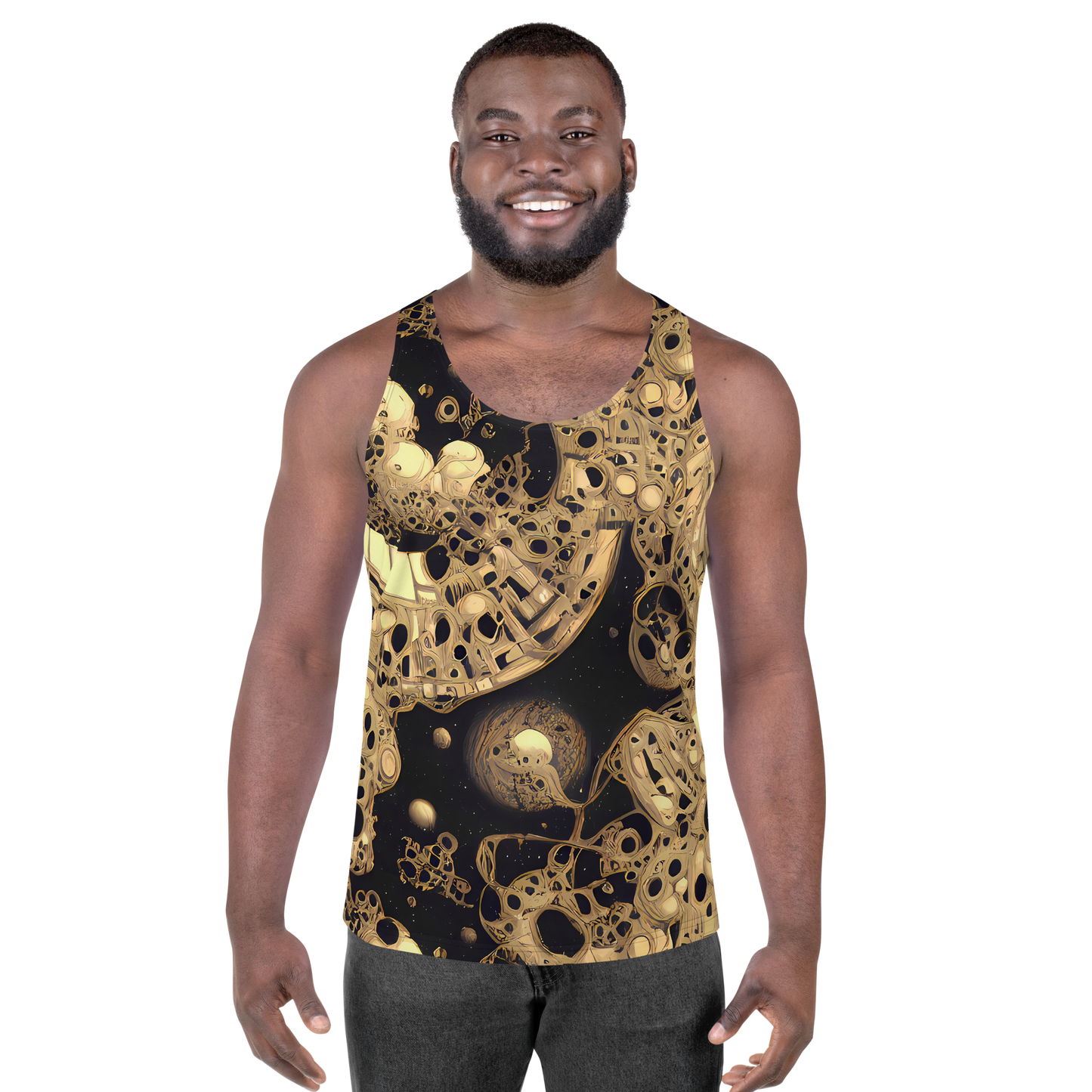 Men's Tank Top - Baroque Orbit