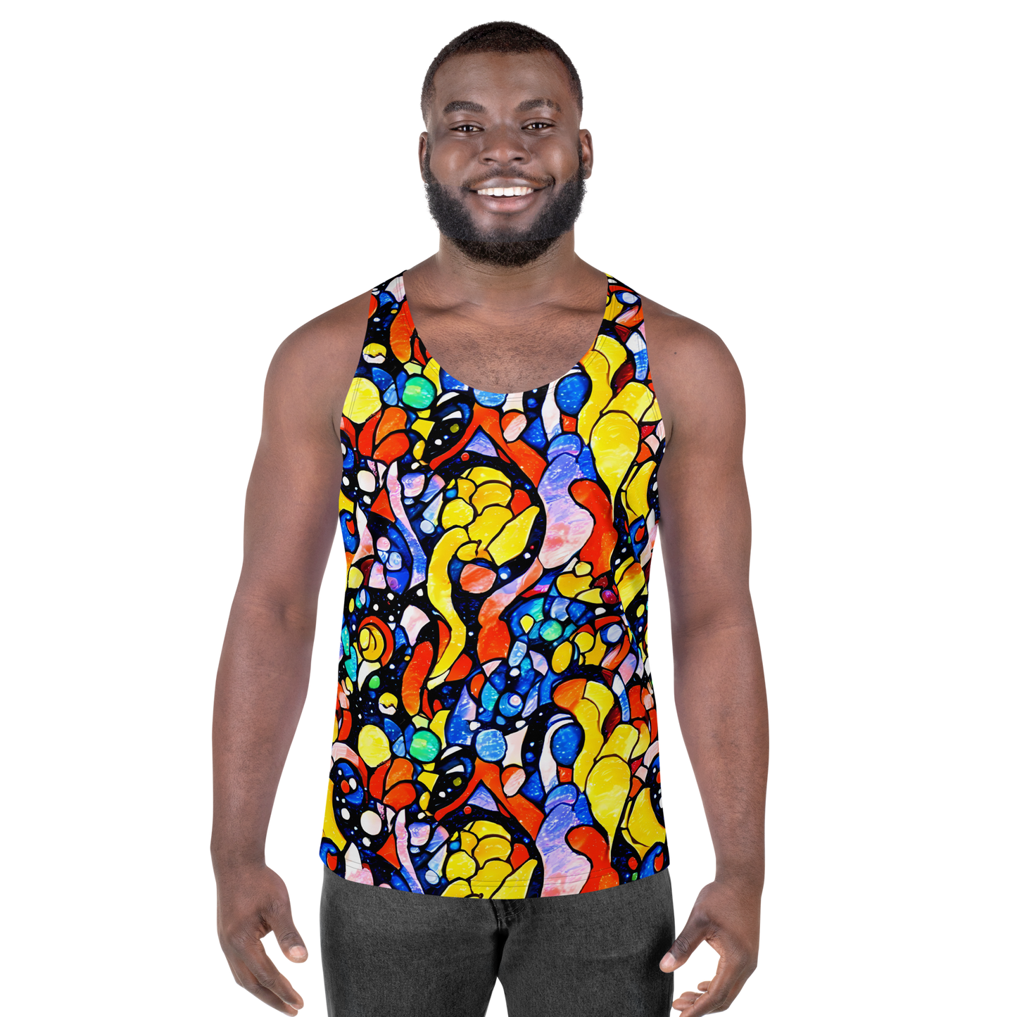 Men's Tank Top - Supernova Symphony