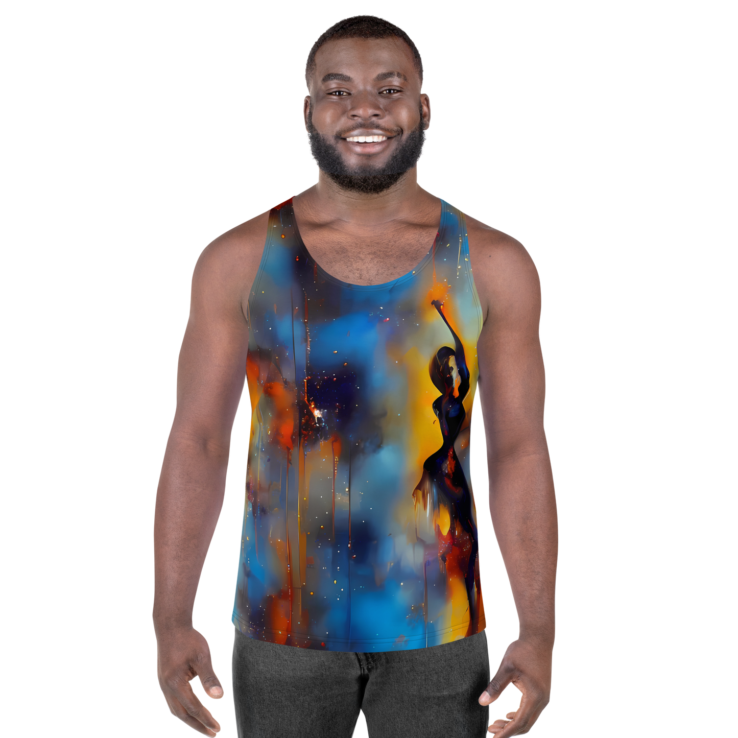 Men's Tank Top - Cobalt Vogue