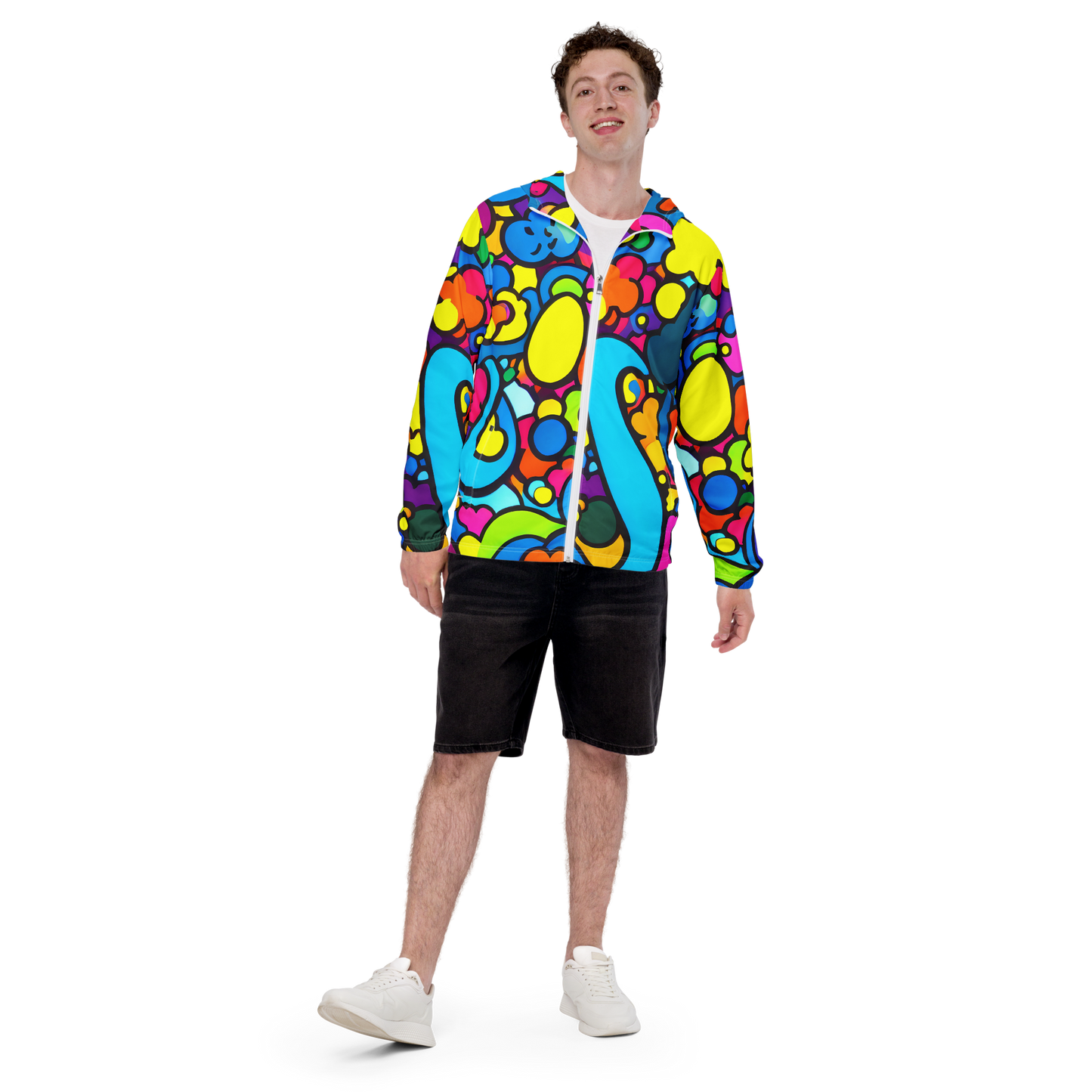 Men's Windbreaker - Pop Playland