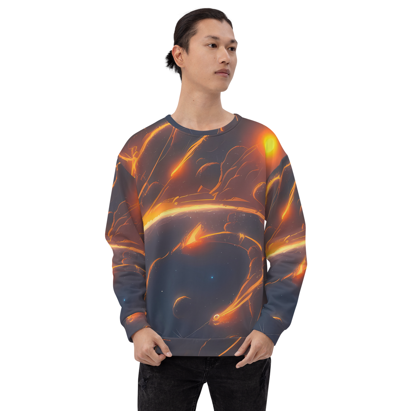 Sweatshirt - Inferno Spirals