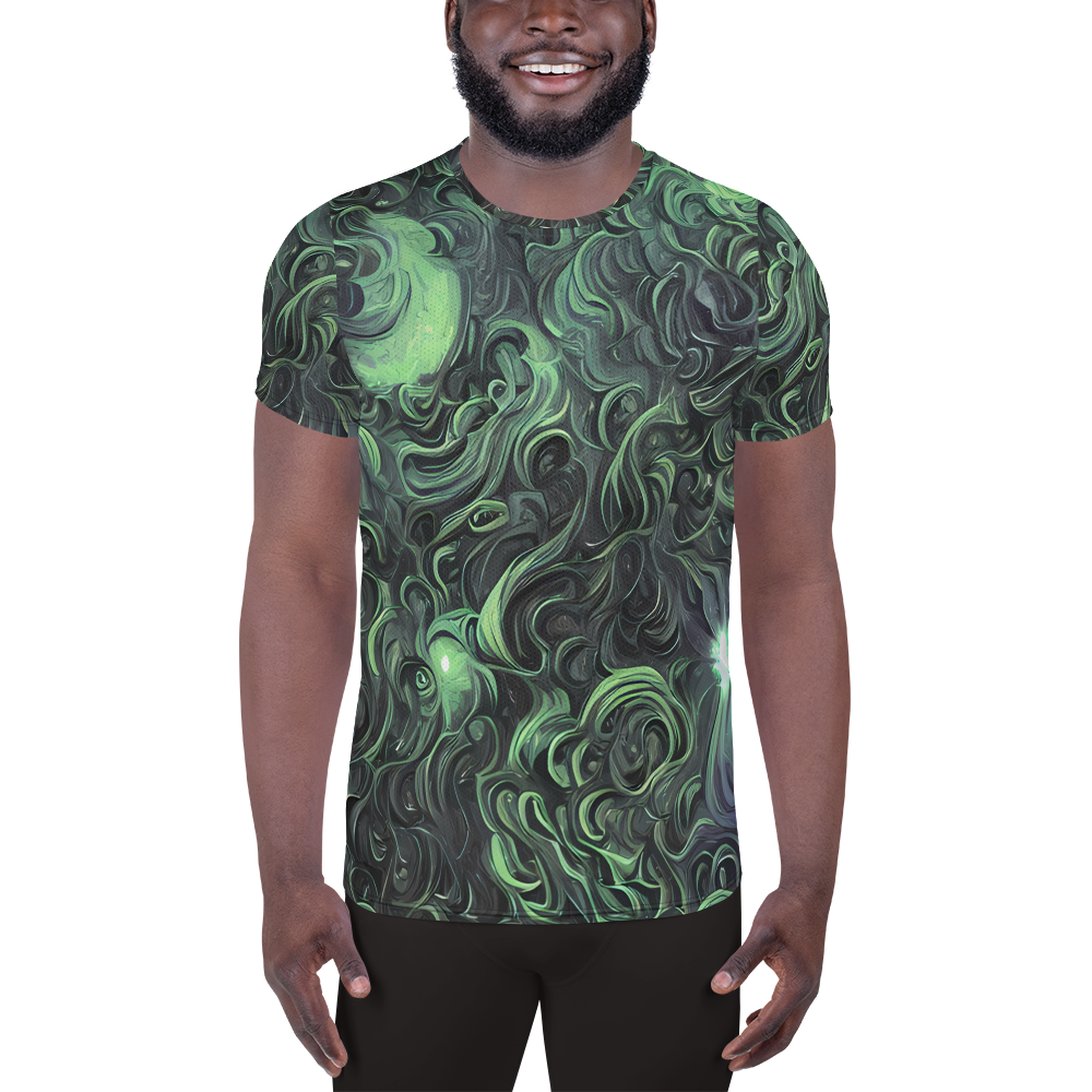 Men's Athletic T-Shirt - Savrasov Swirls