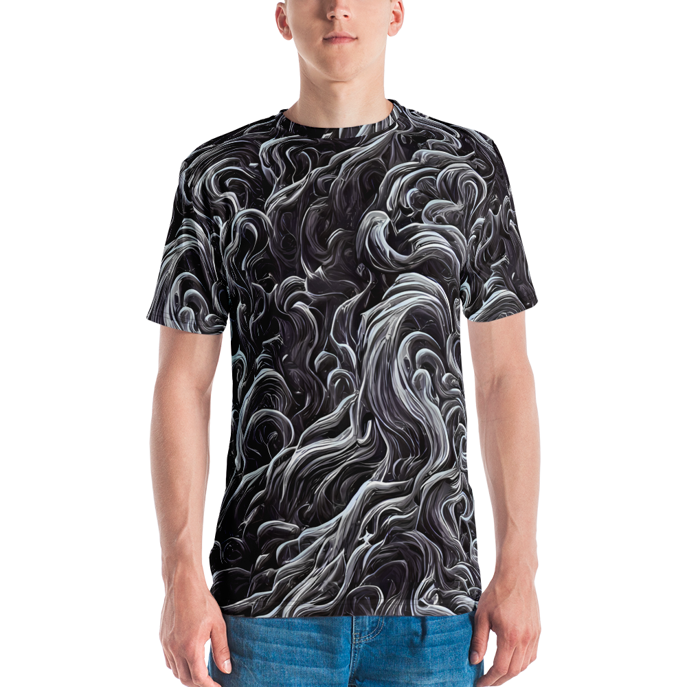 Men's Crew Neck T-Shirt - Savrasov Swirls