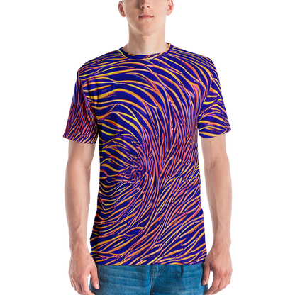 Men's Crew Neck T-Shirt - Vortex Strands