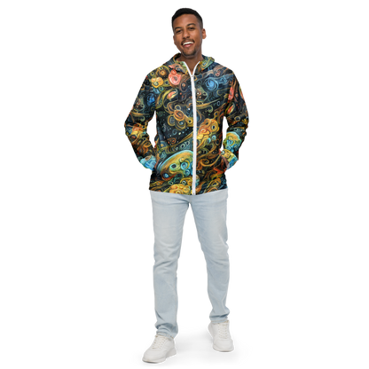 Men's Windbreaker - Wild Cosmos