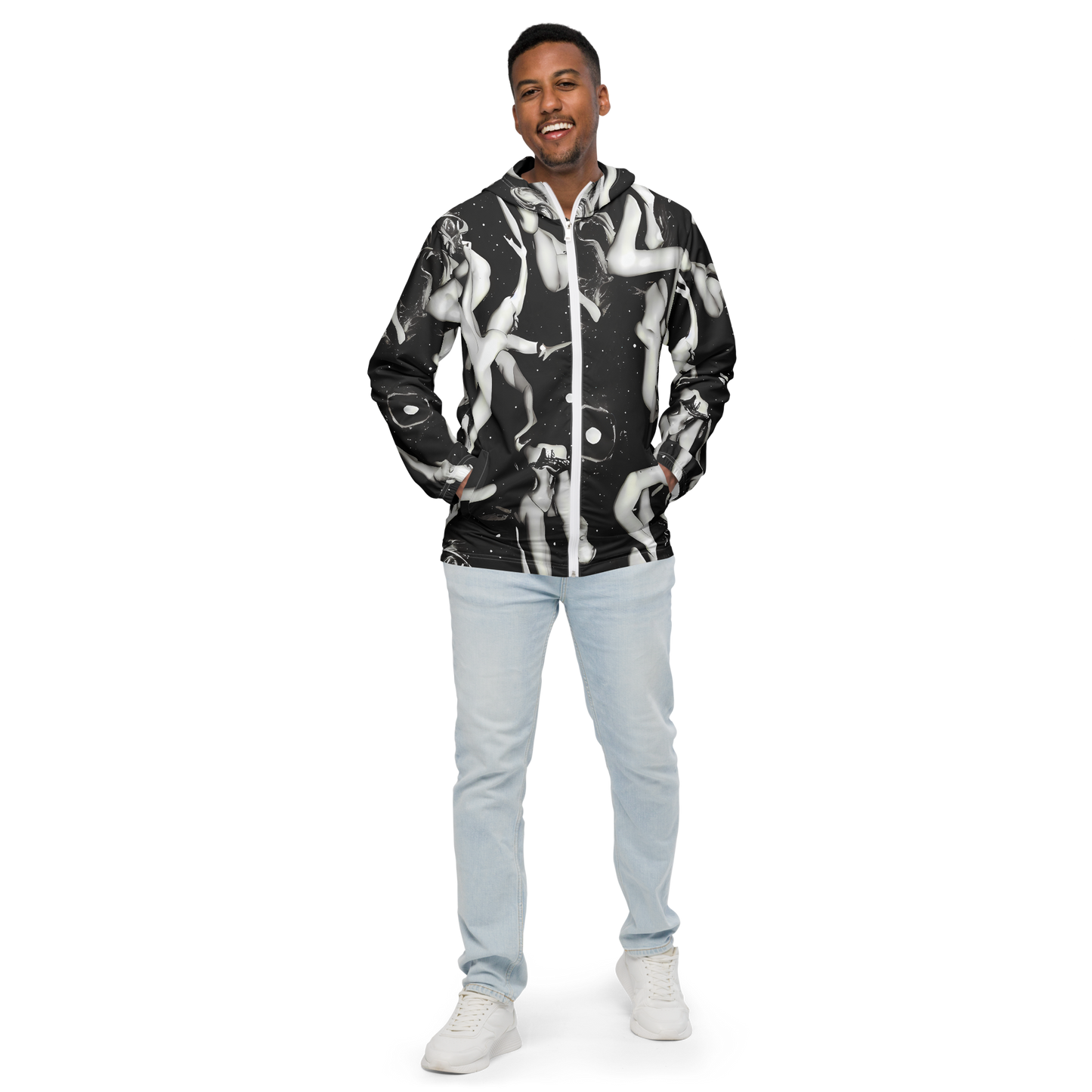 Men's Windbreaker - Galactic Vogue